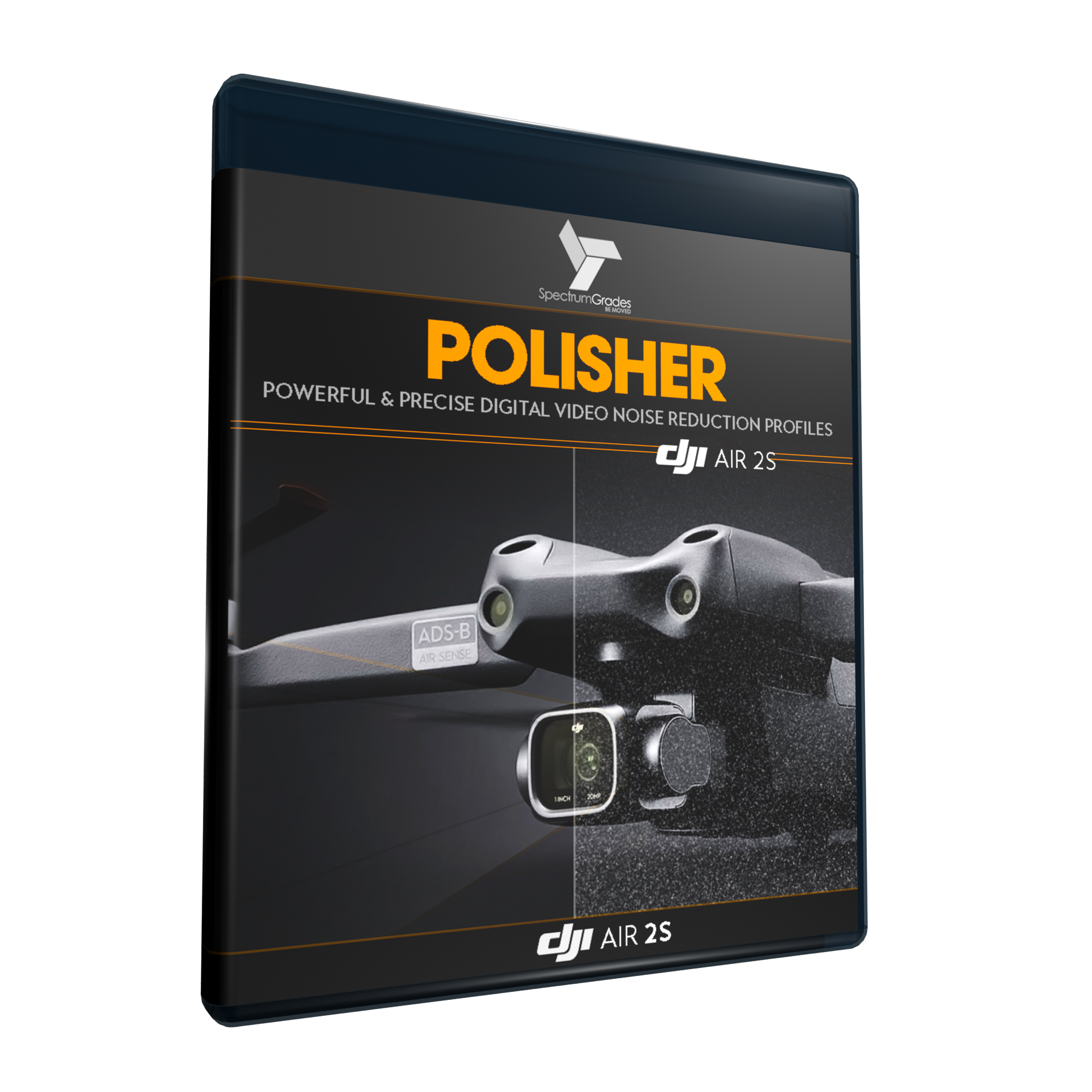 POLISHER DJI AIR 2S neat video digital video noise grain grainy SpectrumGrades