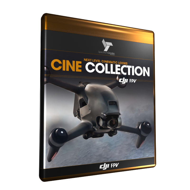 DJI FPV LUTs pack, cinema luts for FPV drones