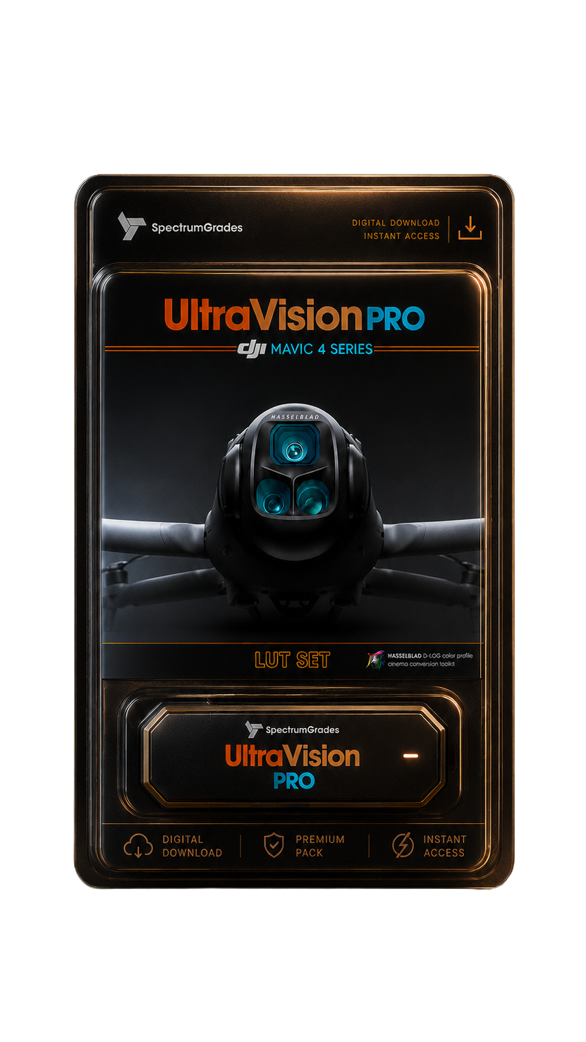 UltraVision Pro packaging with a drone image on a white background