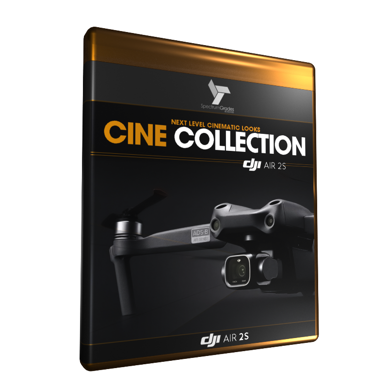 Premium DJI AIR 2S LUTs Cine Collection Pack | Be Amazed
