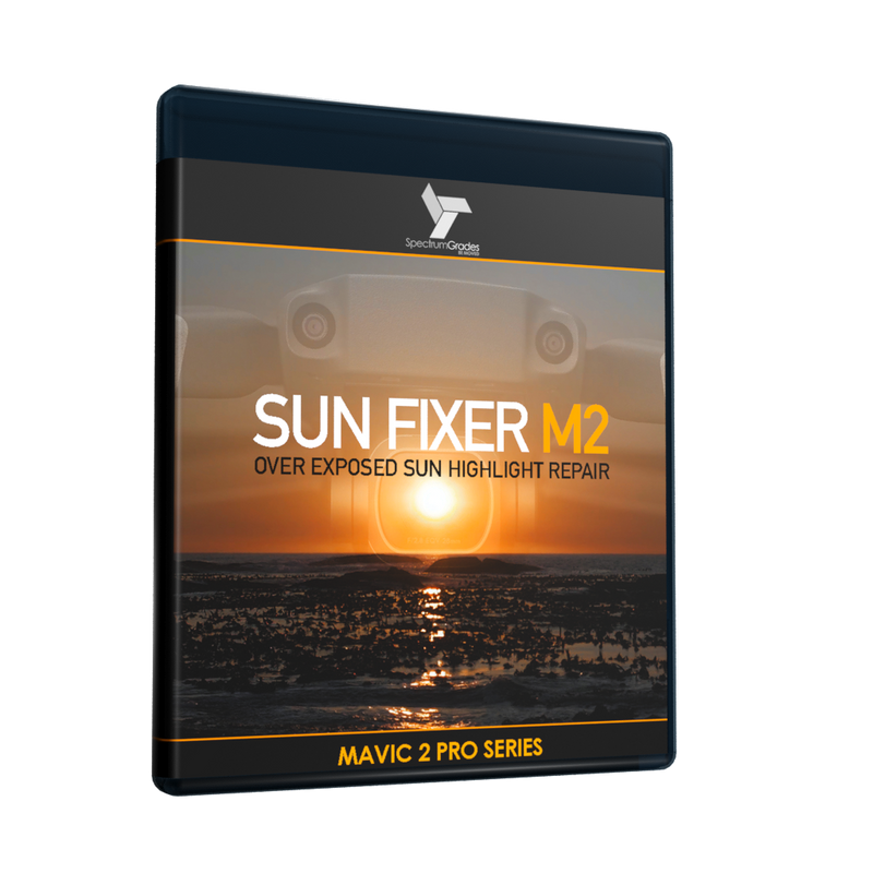 SUN FIXER M2 - LUTs & Tools Set - Advanced repair for blown out yellow highlight sun flares