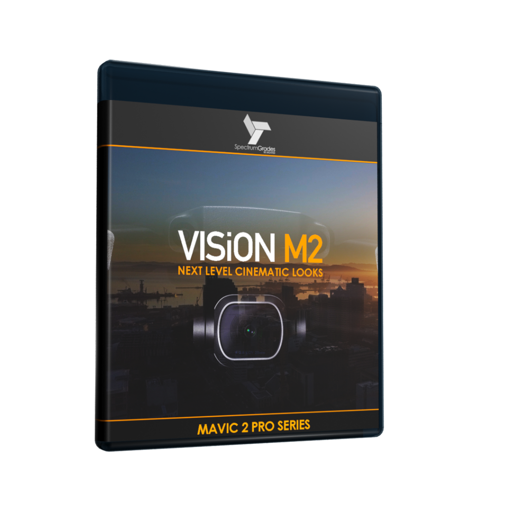 VISiON M2 - Dji Mavic 2 Pro LUTs & Tools Set - DRAMATIC CINEMATIC LOOKS LUTs For Dji Mavic 2 Pro